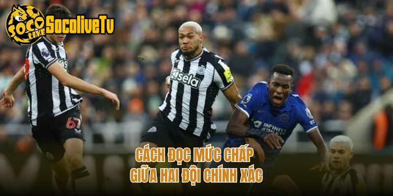 Cách đọc mức chấp giữa hai đội chính xác