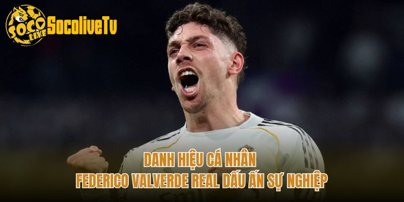 Danh Hiệu Cá Nhân Federico Valverde Real Dấu Ấn Sự Nghiệp
