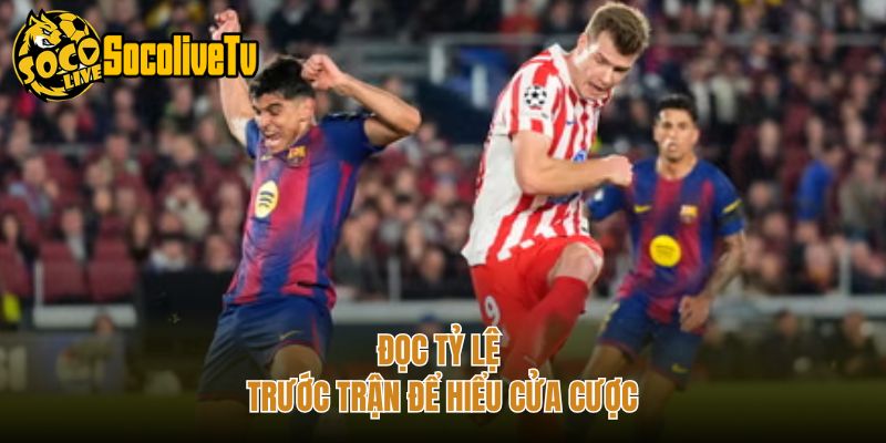 Đọc tỷ lệ trước trận để hiểu cửa cược