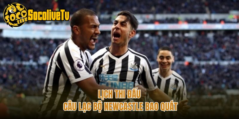 Lịch thi đấu câu lạc bộ Newcastle bao quát