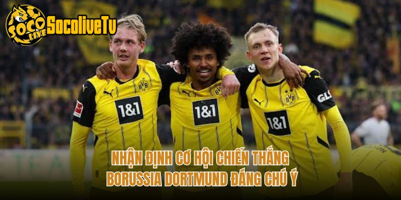 Nhận Định Cơ Hội Chiến Thắng Borussia Dortmund Đáng Chú Ý